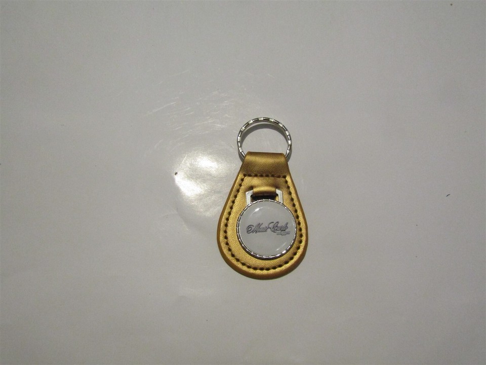 CHEVROLET MONTE CARLO 1970 - 1988 1995 - 2007 SCRIPT LEATHER KEYCHAIN ...