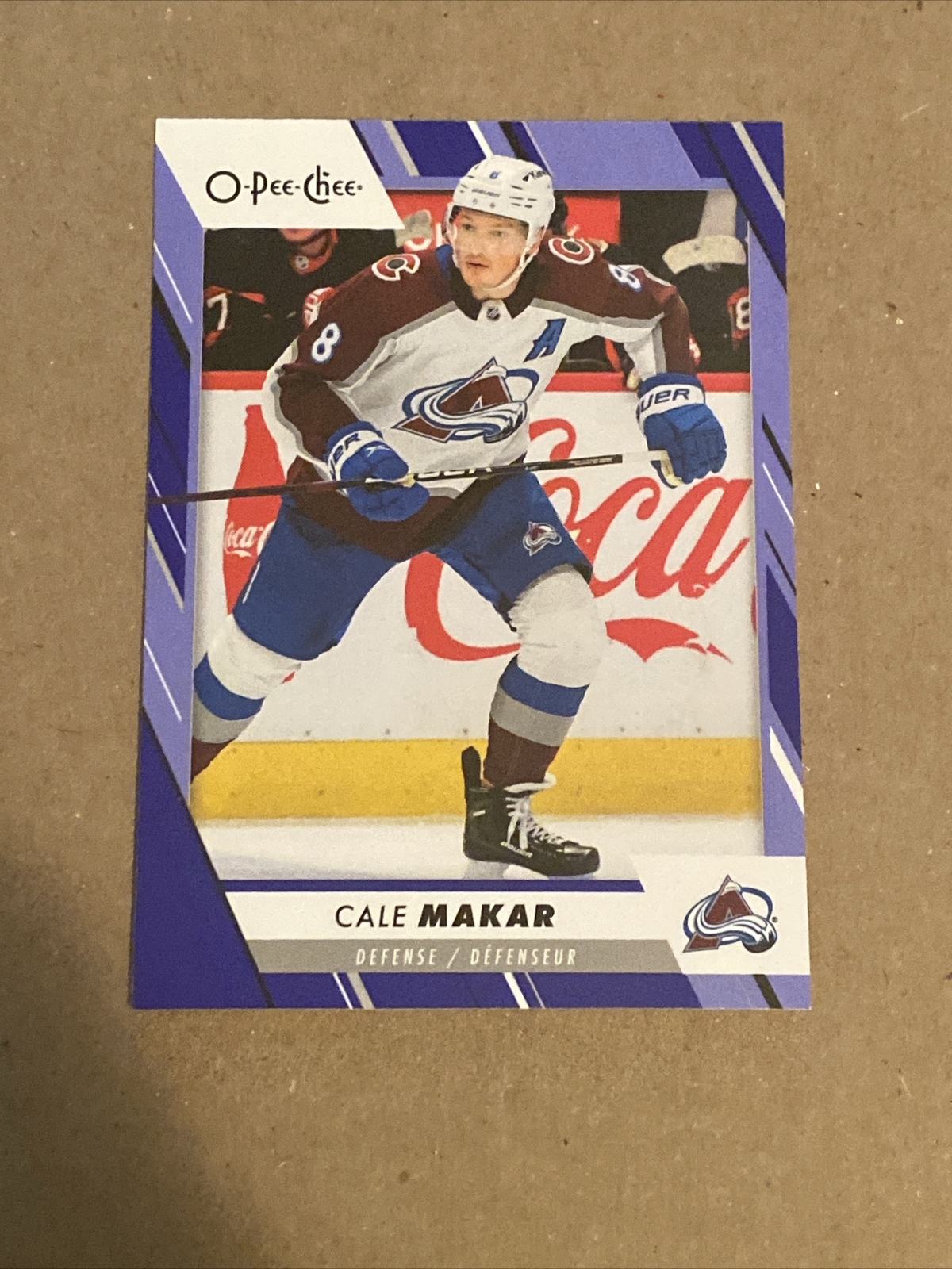 Cale Makar 2023-24 O-Pee-Chee #2 Colorado Avalanche Blue Border