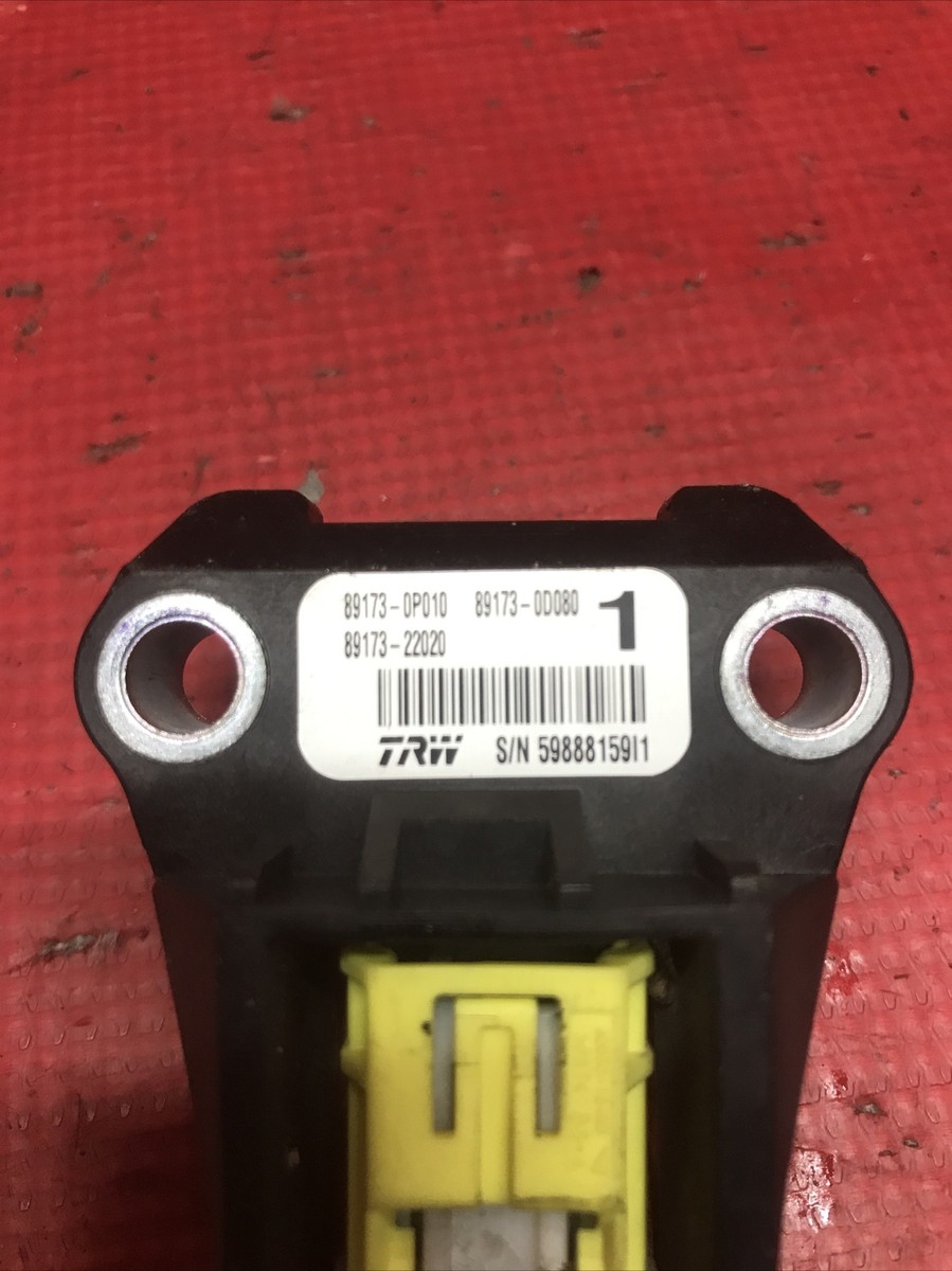 2008 LEXUS IS250 BODY SRS IMPACT CRASH SENSOR P#89173-0P010