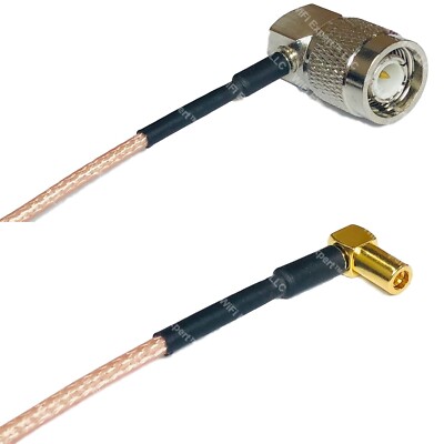 RG316 TNC Male Angle to SSMB ANGLE FEMALE RF Cable Rapid-SHIP LOT