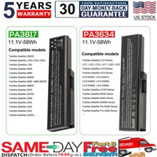 PA3634U-1BRS Battery For Toshiba Satellite A655 A665 C655 C655D C675 PA3817U-1BR