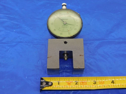 MITUTOYO NO. 2920-10 BORE GAGE DIAL INDICATOR .001" GRADUATION JEWELED