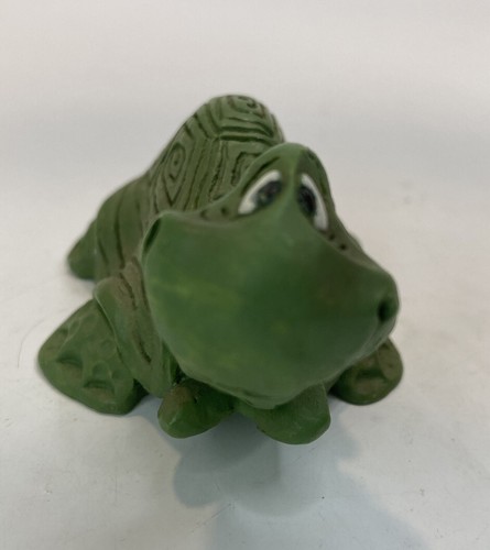 Estatuilla coleccionable de fábrica tortuga tortuga RUSS vintage de Kathleen Kelly Critter - Imagen 4 de 7