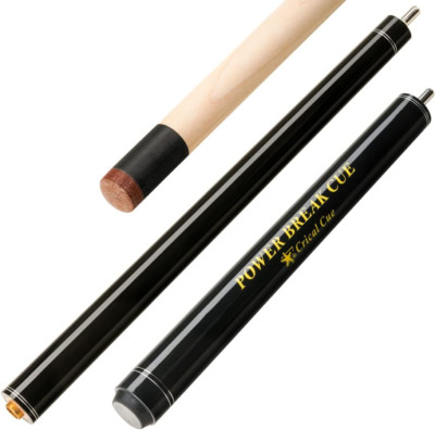Break Jump Pool Cue 3 Piece Jump/Break Cue Stick 13.5Mm Tip Canadian Maple Shaft
