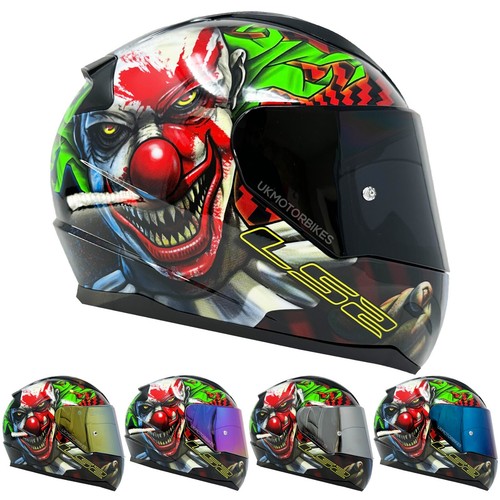 LS2 FF353 RAPID FULL FACE MOTORCYCLE MOTORBIKE HELMET PLAYER XTREET HAPPY DREAMS - Picture 4 of 19