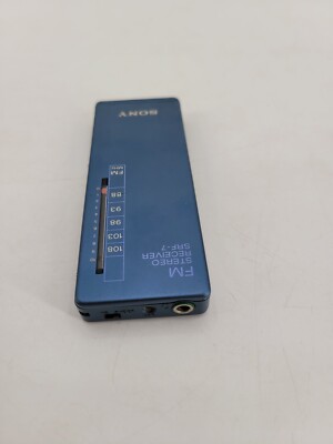 SONY FMステレオ受信機 SRF-7 SONY FM Stereo Receiver SRF-7 Radio SRF-7 Blue Vintage Rare Unique