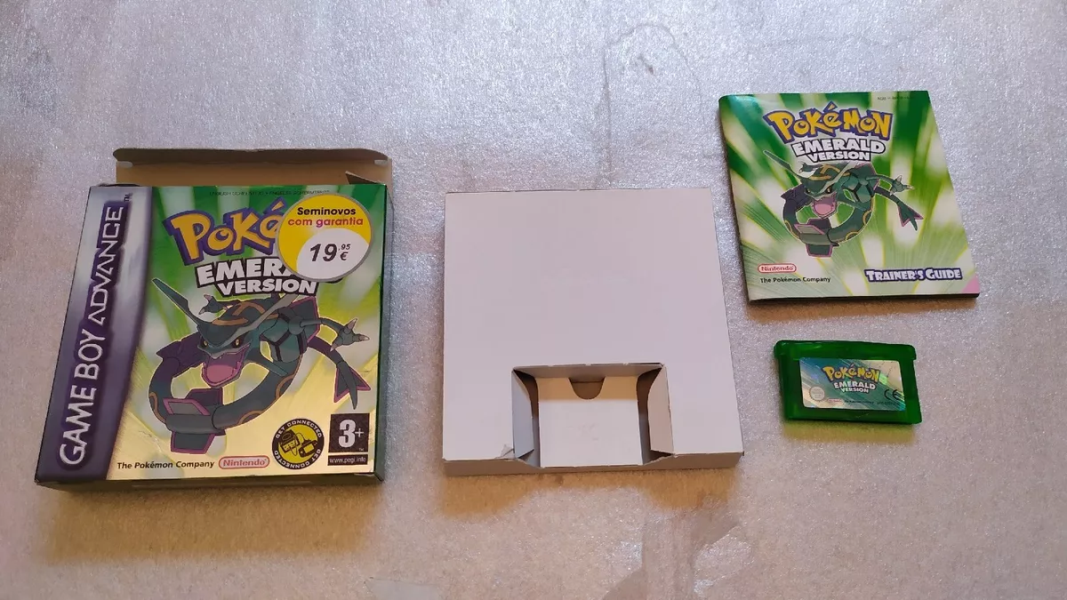 Pokemon Emerald Version GameBoy Advance Game For Sale