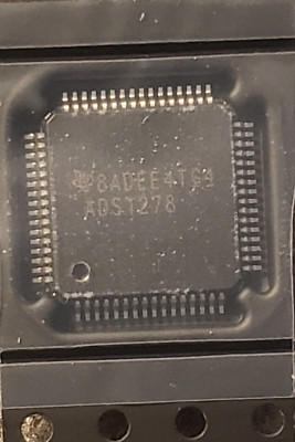 ADS1278IPAPT IC ADC 24BIT SIGMA-DELTA 64HTQFP...... .......  (DS1D1)