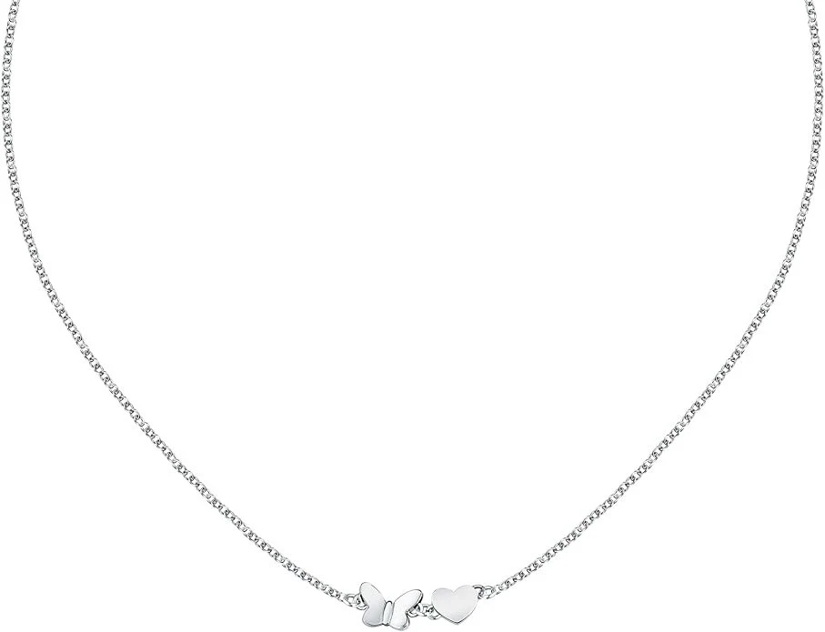 Collana Girocollo Farfalla Cristallo – Ciondolo Lariat Vintage Con Strass – Regalo Donna