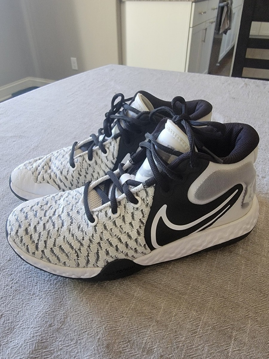 Nike KD Trey 5 VIII Basketball Shoes Mens Sz 6.5 White Black