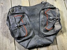 VINTAGE ANTIQUE BIKE BICYCLE MIDLAND ENGLAND BAG REAR RACK BAG SADDLE BAG