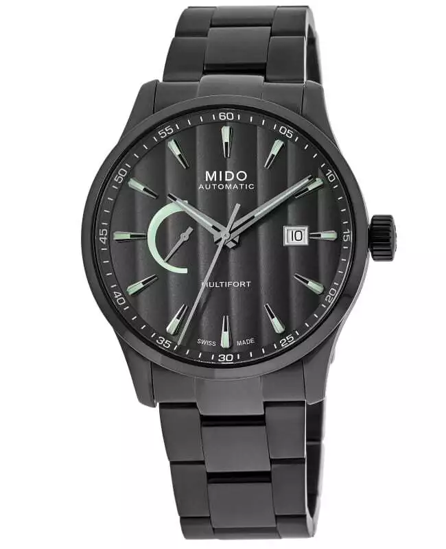New Mido Multifort Power Reserve Anthracite Men