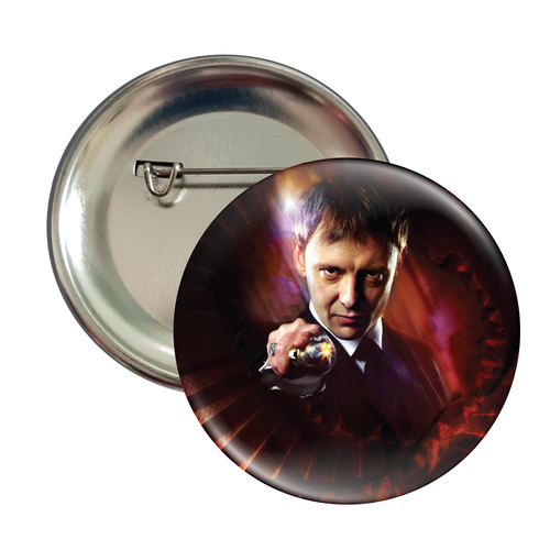 Doctor Who The Master Button Badge 58mm (2.25") John Simm - Picture 2 of 2