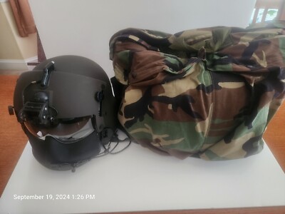 HGU-GENTEX 56/P USA X-Large Helicopter Flight Helmet, CEP | eBay