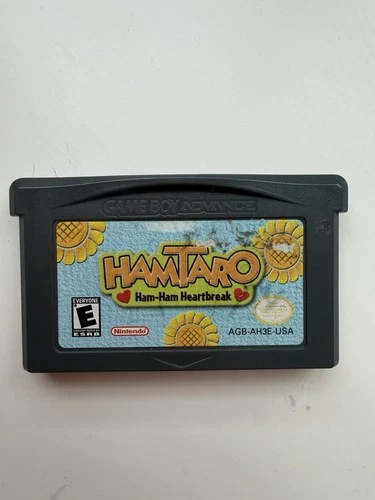 Hamtaro: Ham-Ham Heartbreak Nintendo Game Boy Advance Tested & Working