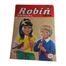 Robin Annual 1974 Hardback Book