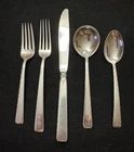 Towle Sterling Silver Old Lace Set 1950 41 Pieces 8 Place Settings  Vintage