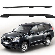 Roof Rack Side Rails For Toyota Land Cruiser 2003 2009 165lbs Weight Capacity