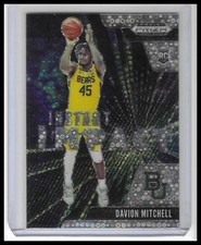 2021 Panini Prizm Draft Picks #11 Davion Mitchell Instant Impact Prizms Circles 