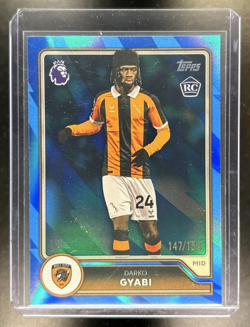 2026-27 Topps Premier League Darko Gyabi Blue Voltage Rookie RC #293