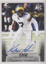 2020 Leaf Draft Auto Khaleke Hudson #BA-KH3 Auto qf6