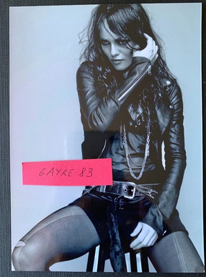 VANESSA PARADIS FRANZÖSISCHER POPSTAR SELTEN GLÄNZEND 13x18 FOTO PRINT SAMMLER