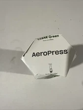 AeroPress Clear Green Coffee Press Brew Method Combines French Press Damaged box