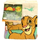 Disney The Lion King Vintage Franco 2-Piece Bath Towel and Washcloth Set New
