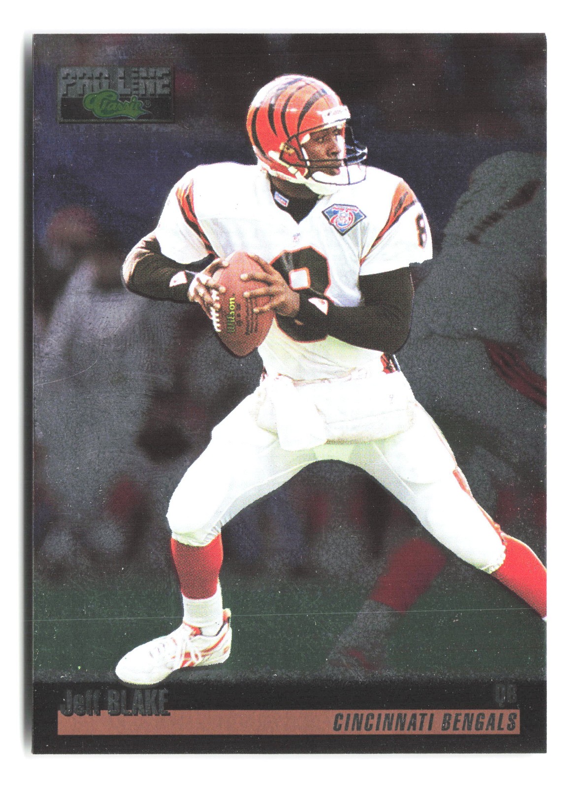 1995 Pro Line #6 Jeff Blake Silver