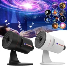 Star Galaxy Projector for Room Night Light With 28 White Noise Space Projector