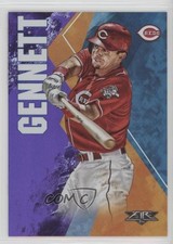 2019 Topps Fire Purple 17/99 Scooter Gennett #162 4l8