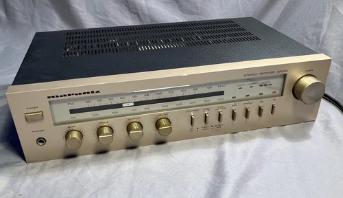 MARANTZ SR225 VINTAGE Stereo Receiver - Great Rich Sound. TESTED but SOLD AS-IS