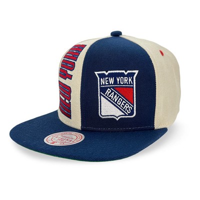 New York Rangers NHL Mitchell & Ness Pop Panel Snapback