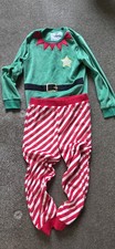 Boys 8-9 Years Elf Pyjamas (Velour) Brand New Without Tags