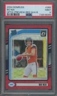 2024 Panini Donruss Optic Football Bo Nix #369 RC Optic Preview Red Wave PSA 9