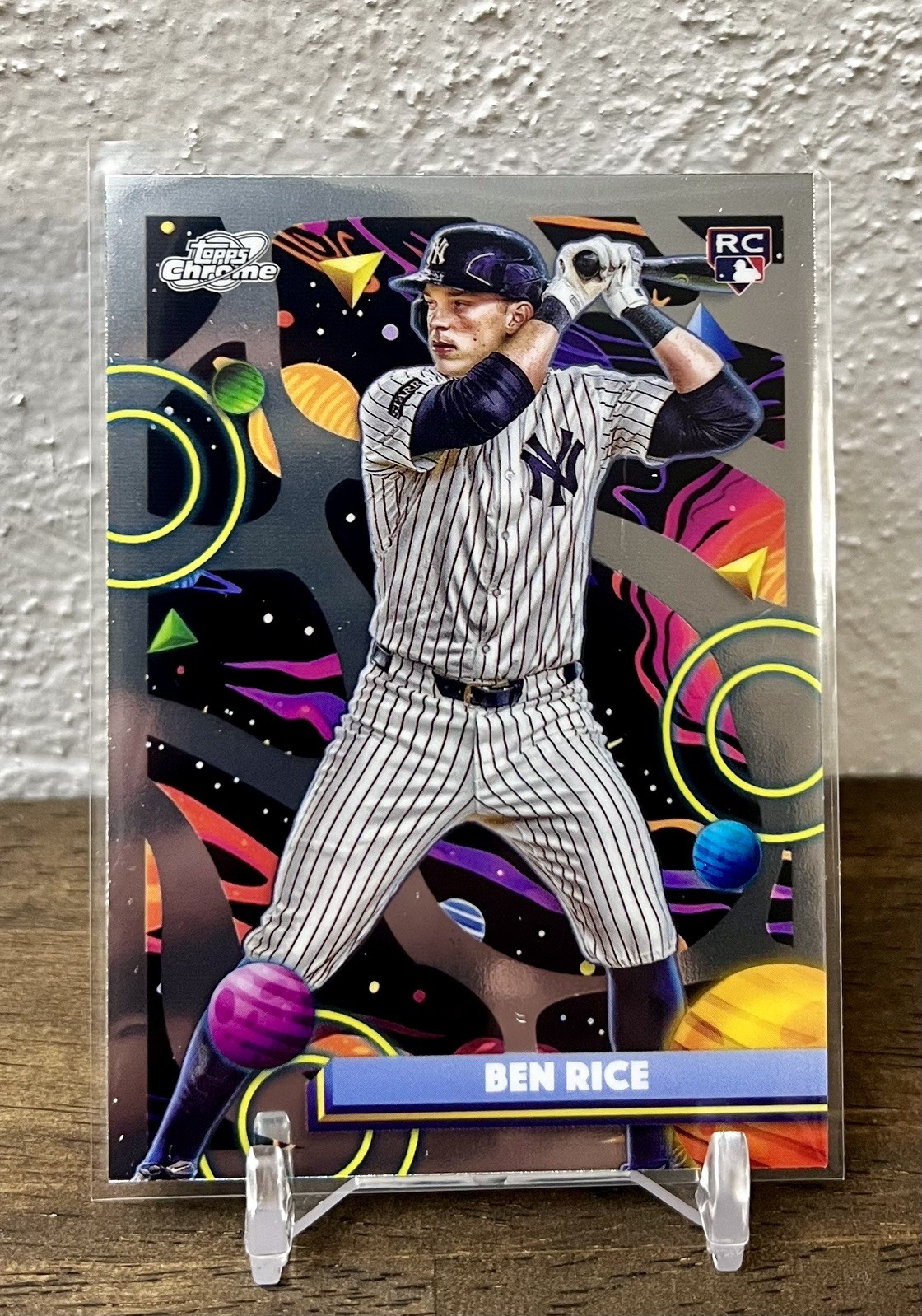 Ben Rice 2025 Topps Cosmic Chrome #174 RC New York Yankees