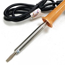 Soldering Iron 60w mains powered Soldering Iron Flat tip Solder Iron Toolzone