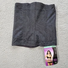 Maidenform Flexees Shapewear Womens Small Black Ultra Firm Waist Trainer Nipper