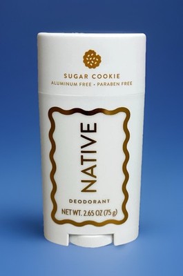 NEW Native SUGAR COOKIE 2.65oz Aluminum & Paraben Free Deodorant Stick
