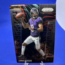 Fireworks Insert 2025 Panini Prizm Lamar Jackson #22 Ravens NFL Football