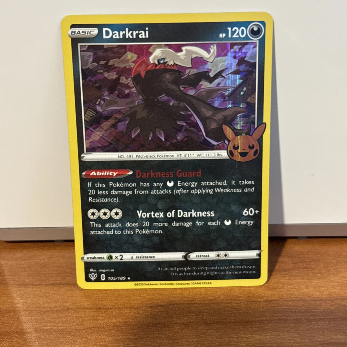 Darkrai 105/189 Trick or Trade Booster Bundle for sale | eBay