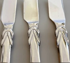 Bon Chef LOVE KNOT Knives~Set of 8~Forever~Stainless~Restaurant Quality~European