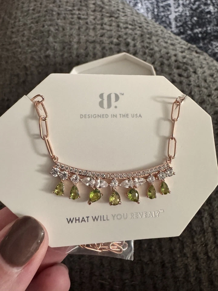 炸弹派对 - 2025 年 8 月 - Dew Kissed Limes - 玫瑰金和橄榄石 — 第 2/3 张图片