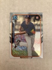 2015 Bowman Chrome #FFM-JH Astros JOSH HADER Farm's Finest Mini Shimmer insert