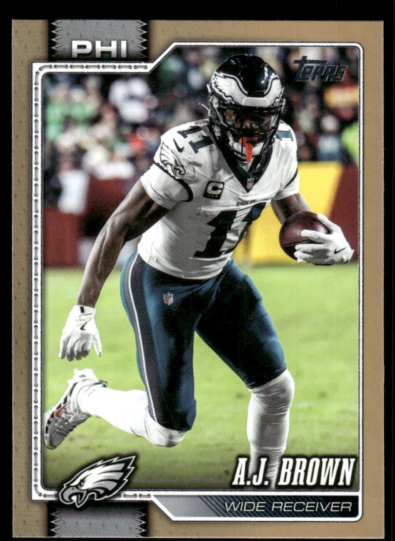 2026 Topps Flagship #169 A.J. Brown Gold #/2026