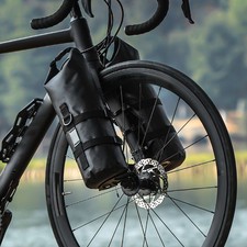 Bike Front Fork Cage Outdoor Waterproof Front Fork Mount Water Bottle Cage