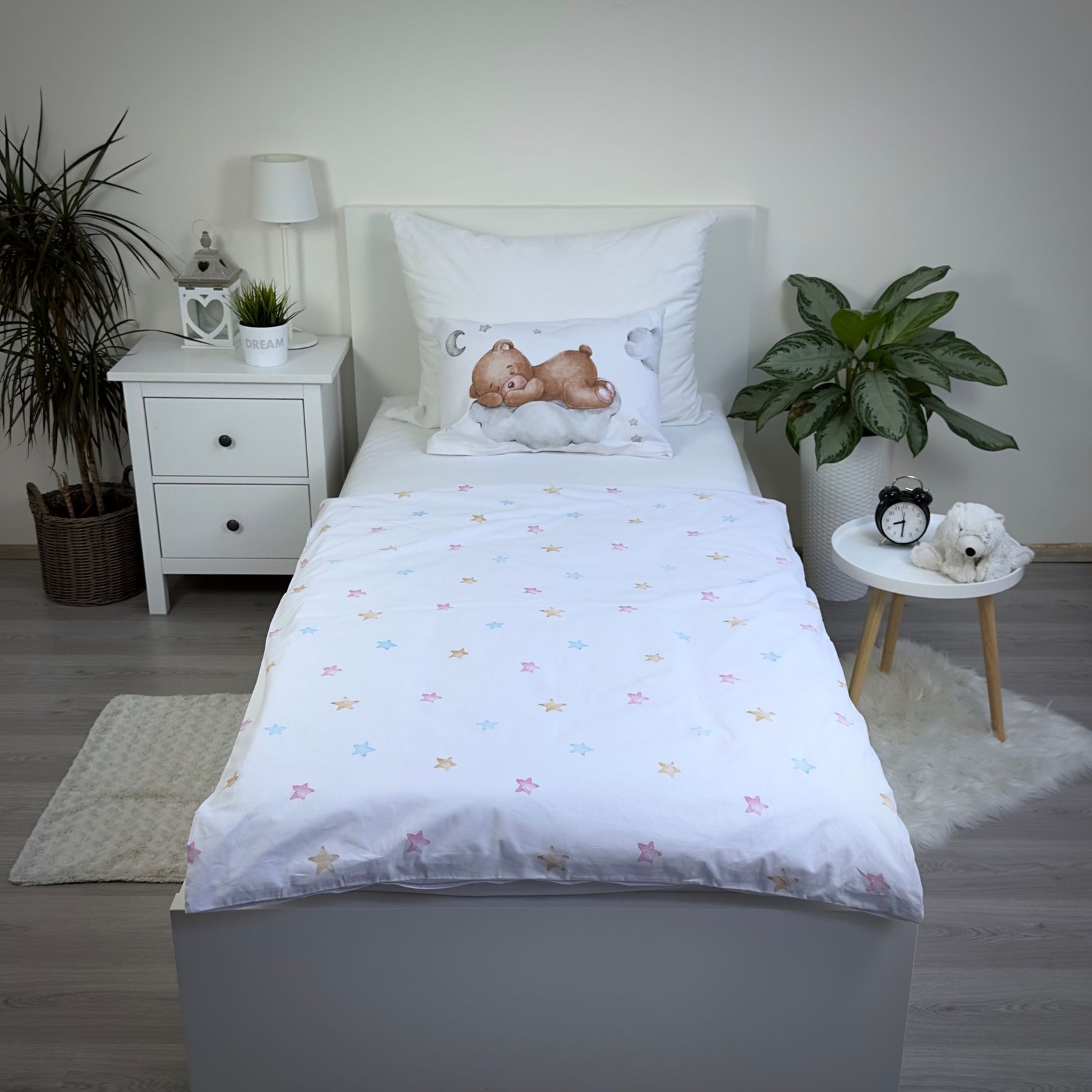 Biancheria da letto per bambini con orsacchiotto foto 3