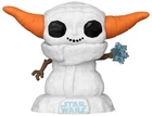 FUNKO POP! Star Wars: The Mandalorian Holiday - Snowman Grogu [Used Very Good To