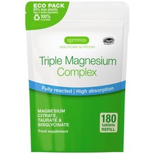 Igennus Superior Triple Magnesium Complex, 90 Servings, 2000mg Glycinate, Cit... 0.19 per thousand milligrams