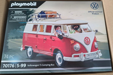 PLAYMOBIL 70176 VW T1 Camping Bus für Kinder...